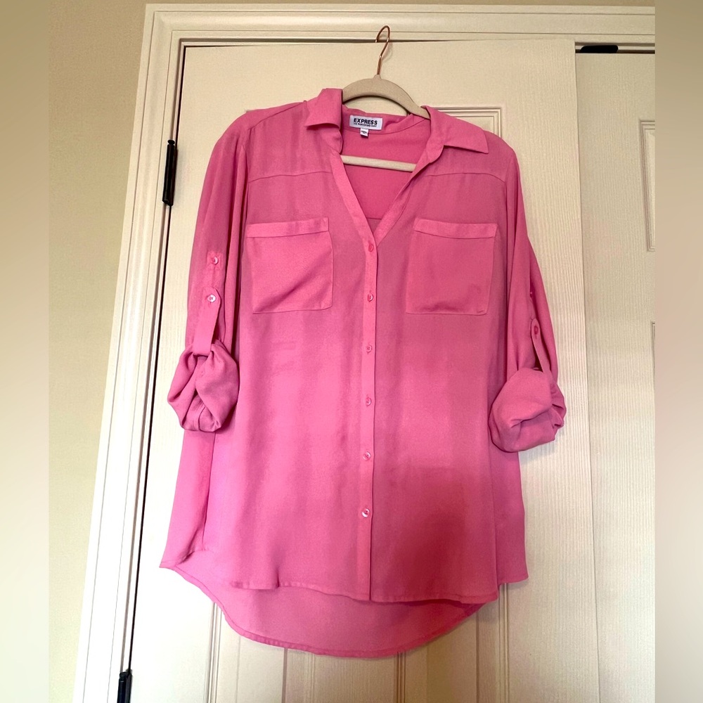 Express light pink Portofino shirt